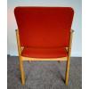 Danish Oak Carver in orange wool